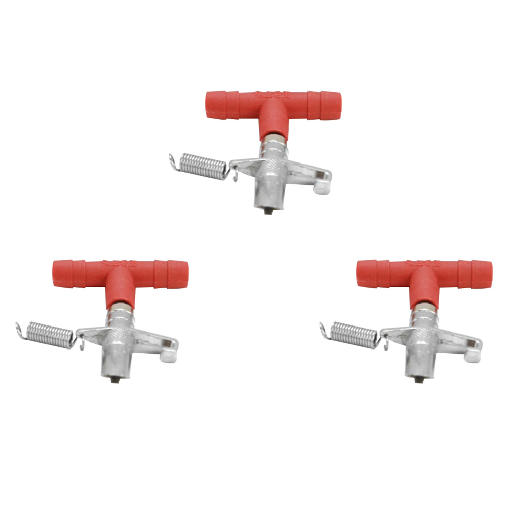 5 Pcs Pipeline Rabbit Water Fountain Bottle Pigeon Plastic Chicken Dispenser Automatic Waterer