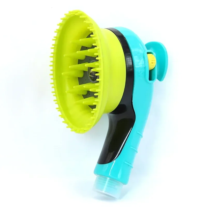 Shower Head Dog Soft Tentacle Massage Bath Head Convenient Dog Cat Cleaning Supplies Pet Shop Wholesale Dog Accessories