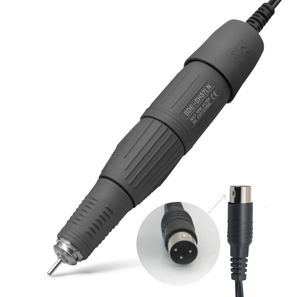 45000 35000 RPM Electric Professional Nail Sander Drill Pen Marathon Micromotor Polishing Machine Handpiece 2.35mm 241007