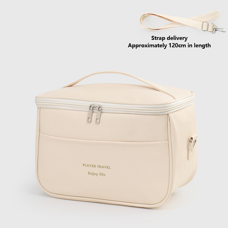 Tote bag large capacity lunch bag for office workers easy to clean with lunch box storage bag portable insulation lunch box bag aluminium foil thicken