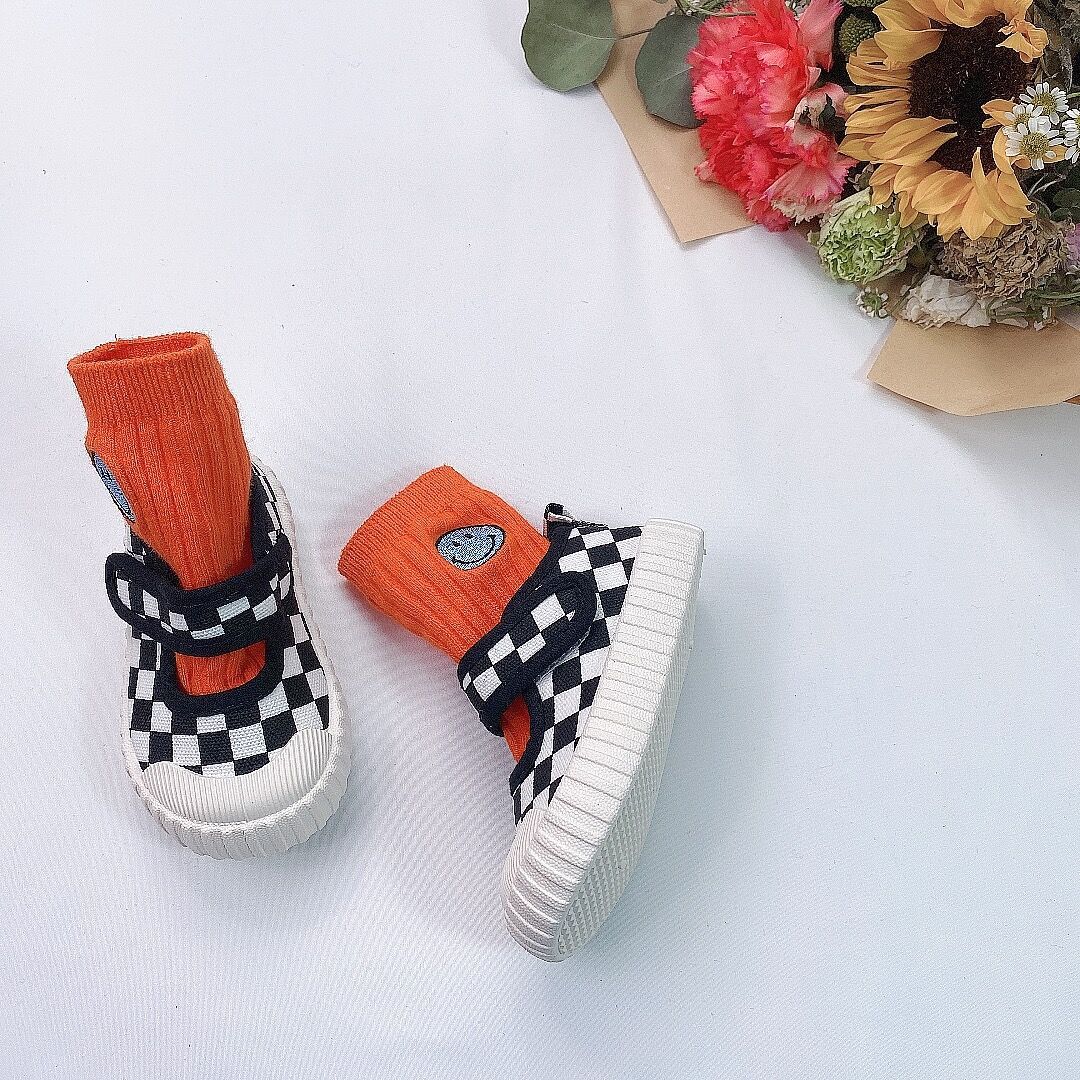 Kids Canvas Shoes 2025 Spring New Children Board Shoes Boys Girls Baby Casual Shoes Soft Non Slip Sneakers Sizes 21 - 32