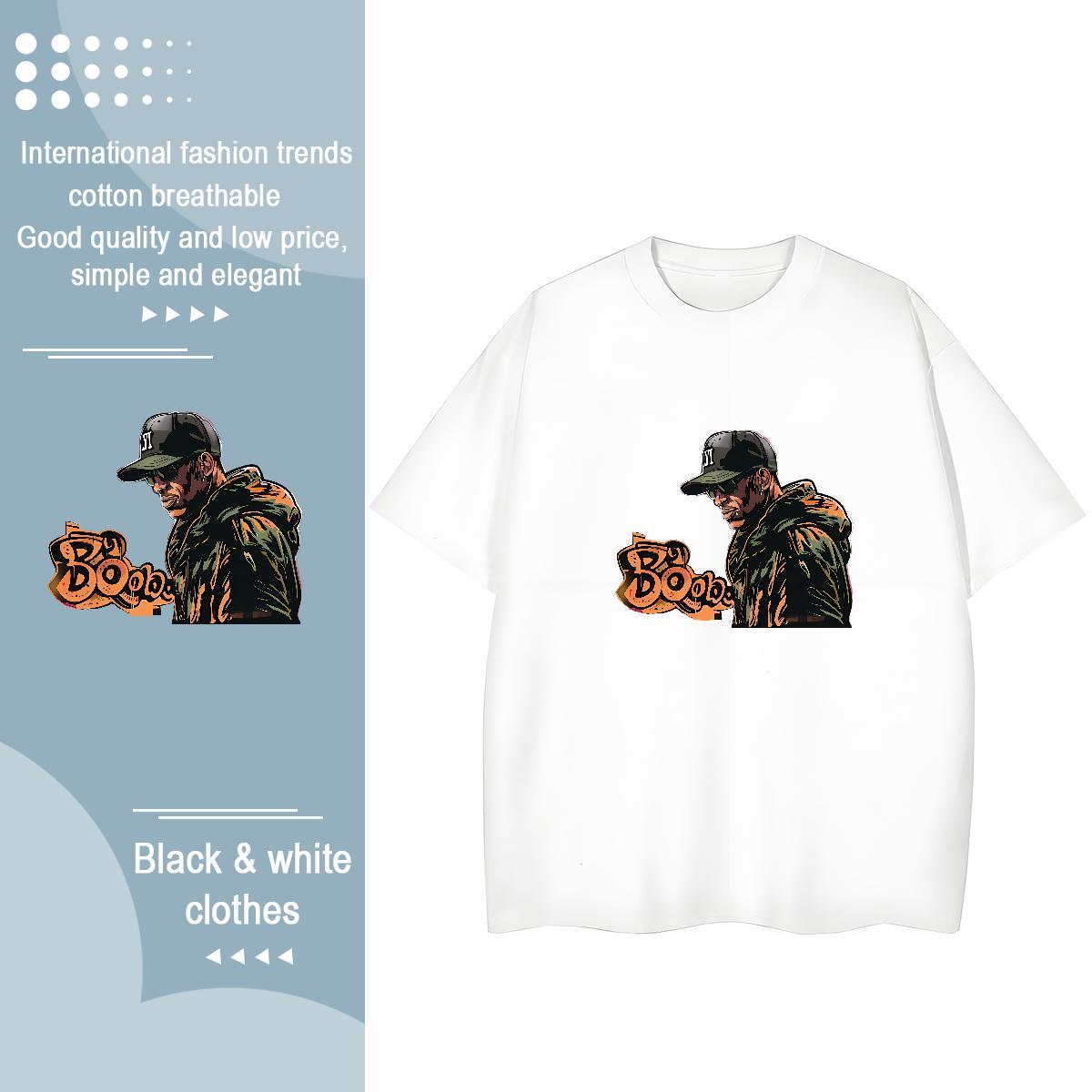 TOP Quality Women T Shirts 100% Cotton 230g Breathable Crew Neck Daily Wear character Lady T shirt Soft Skull Clothings