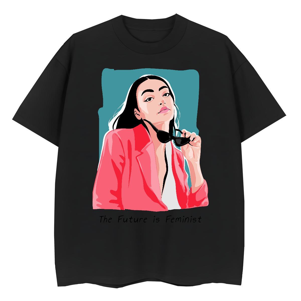 Fashion New T shirt 230g 100% Cotton Breathable Crew Neck Beach women Woman Tshirt Free Shipping DIY Printed Tees Shirts