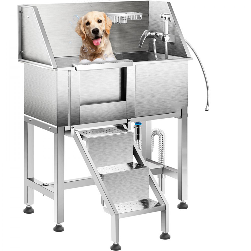 Factory Direct Multifunction Dog Washing Machine 304 Stainless Steel Dog Bath Tub and Wash Station Pet Grooming Bath Tub