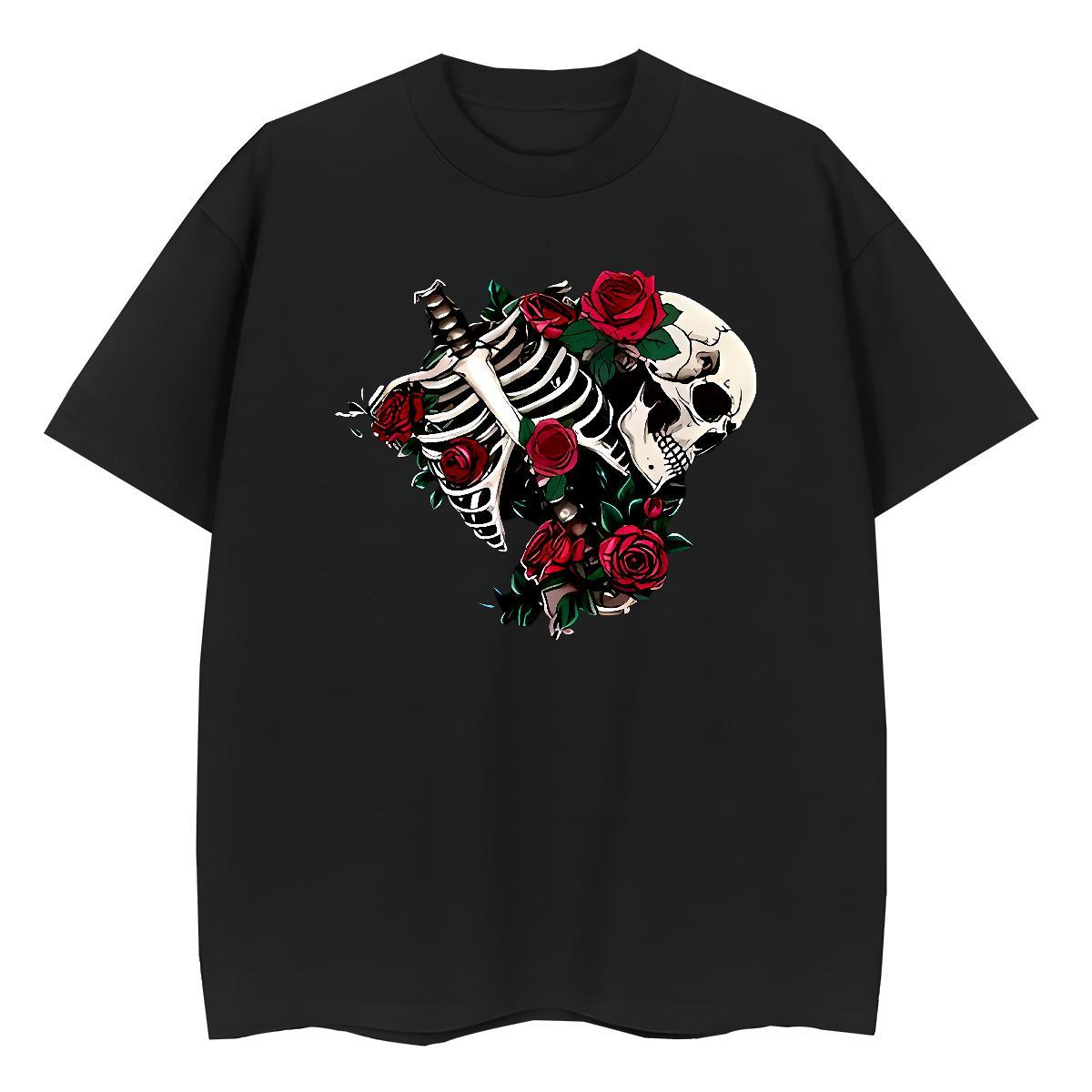 Classic T-Shirts 230g 100% Cotton Short Sleeve O-Neck Sports Casual rose Women Tshirts Female DIY Logo Polos