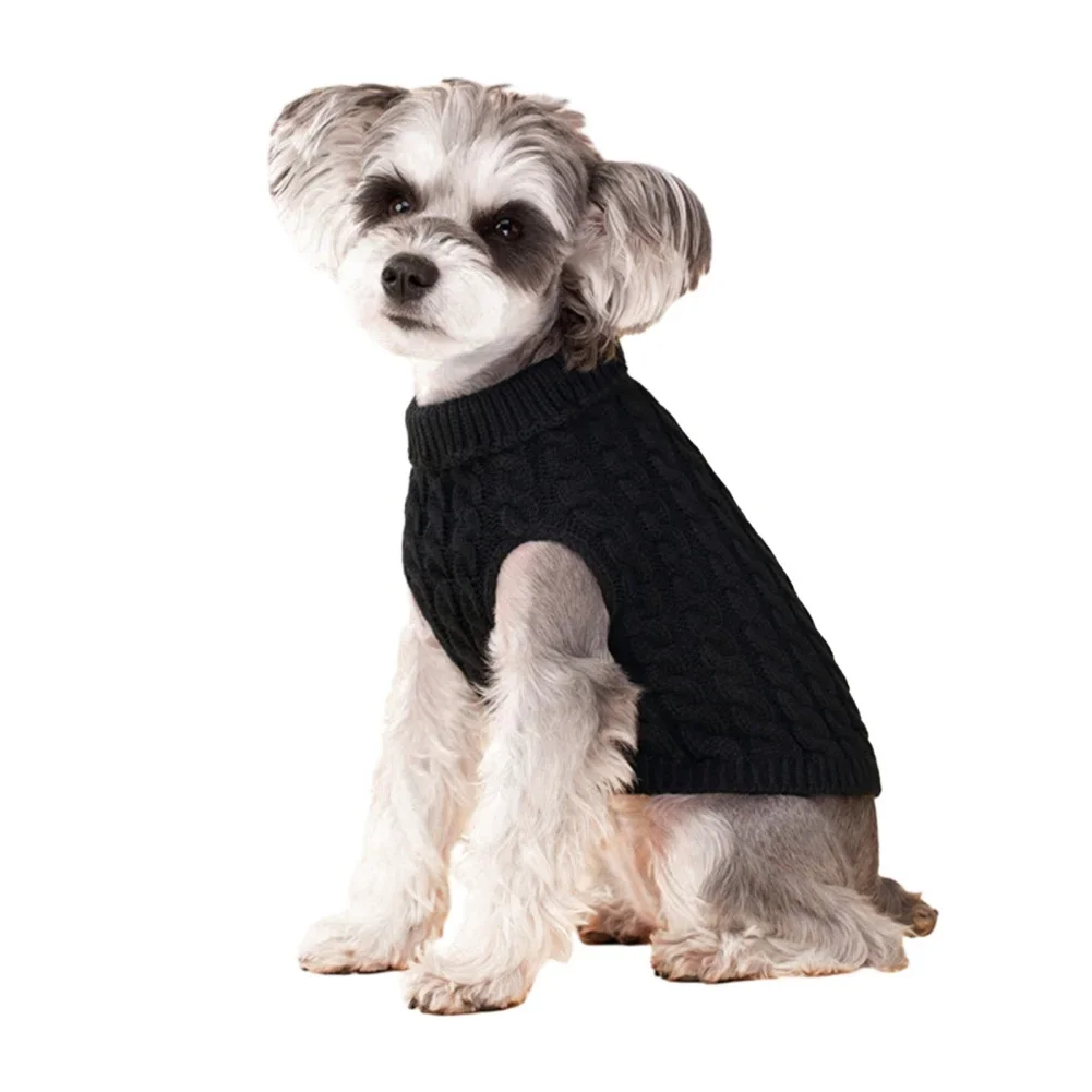 Pet Solid Colour Sweater Candy-Colored Sweater Autumn Winter Comfortale Sweater