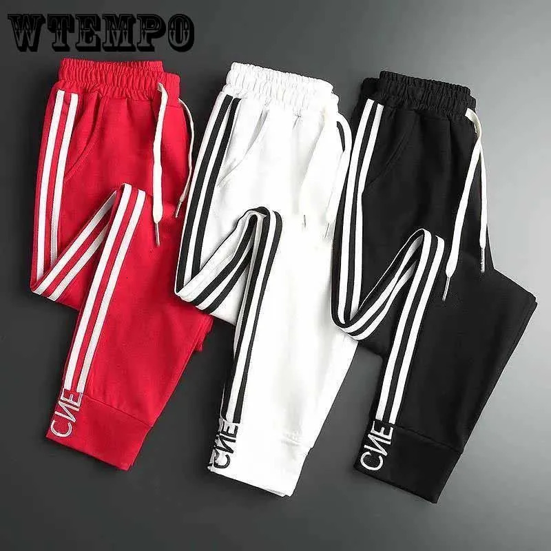 WTEMPO Spring and Summer Loose Slim Straight Tube High Waist Harlan Pants Casual Sports Leggings 241007