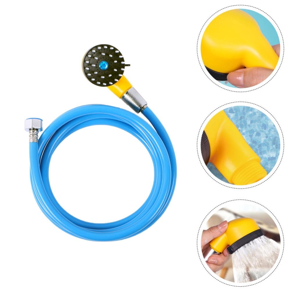 1Pc Pet Bathing Shower Nozzle Brush Pet Accessory Dog Shower Nozzle Massage Dog Cat Shower Head Spray For Indoor And Outdoor Use