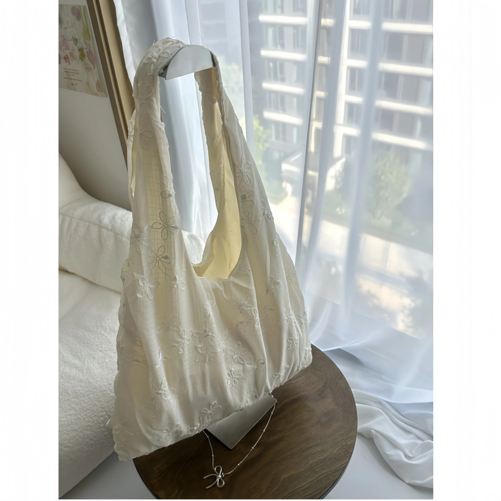 Miyagawa Womens Large Capacity Handbag Casual Edition Korean Retro Single Shoulder Canvas Bag 241008