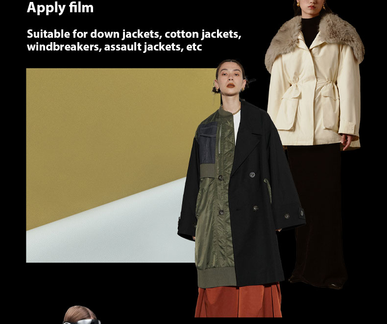 High-Tech Thermal Clothing Ultra-Dense Fabrics Combining Wind Resistance and Water Repellency