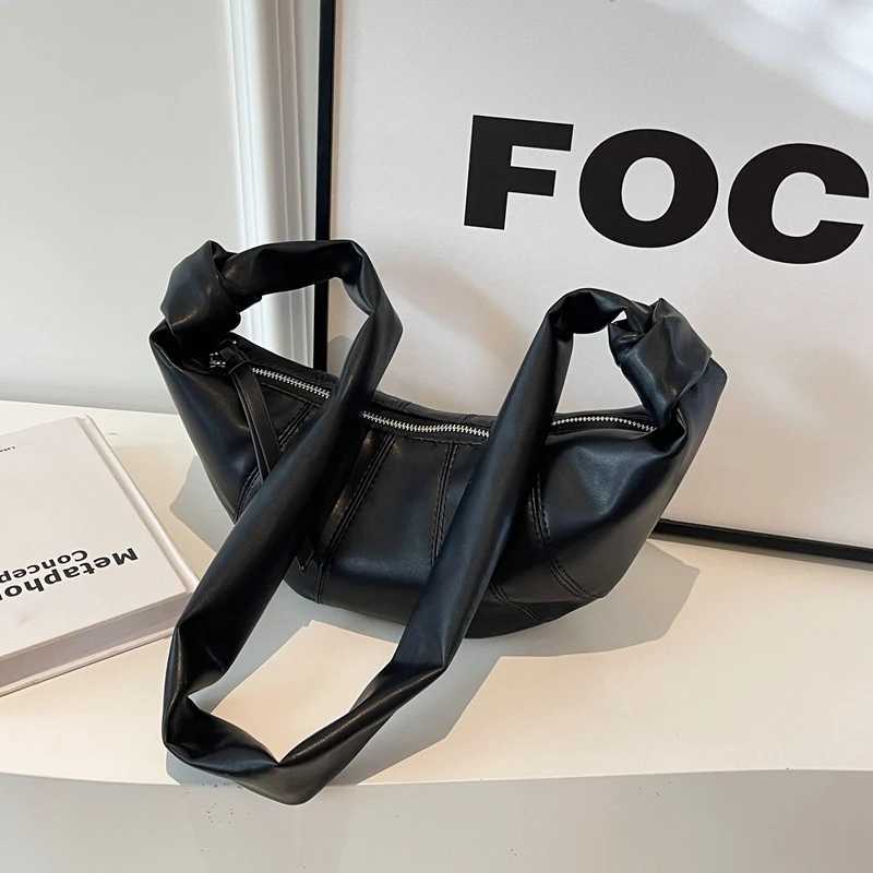 New Arrival Threaded Tramp Solid Pu Shoulder Zipper High Capacity Cross Body Hot Selg Personalized Womens Bag Bolsos De Se ora Z241012