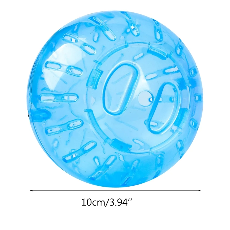 Dwarf Hamster Exercise Ball Plastic Mute Running Spinner Toy for Mini Gerbil