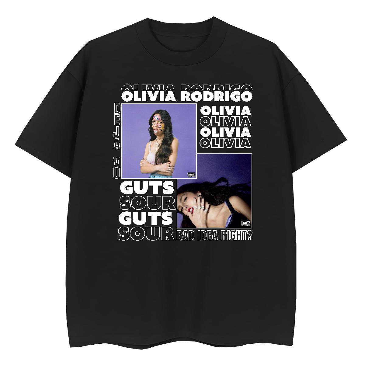 2024 Designer T shirt 100% Cotton 230g Crew Neck High Street Hip Hop OLIVIA Women Tshirts Female Custom Printing Top Shirts