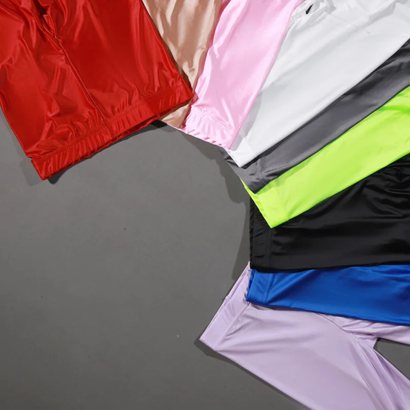 Sexy Legging Summer Candy Color Woman Pants Stage Performance Leggings Shiny Slim Fashion Streetwear Women Clothing 241007