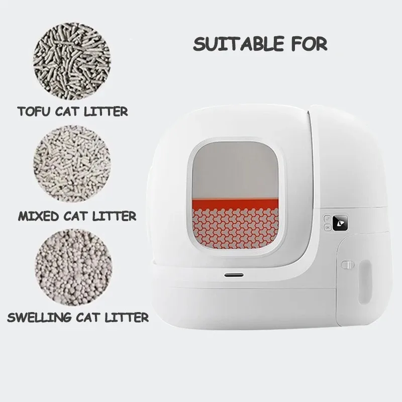 PETKIT PURA MAX Automatic Smart Cat Toilet Completely Closed Cat Litter Box Sandbox Self Cleaning APP Control Pet Products