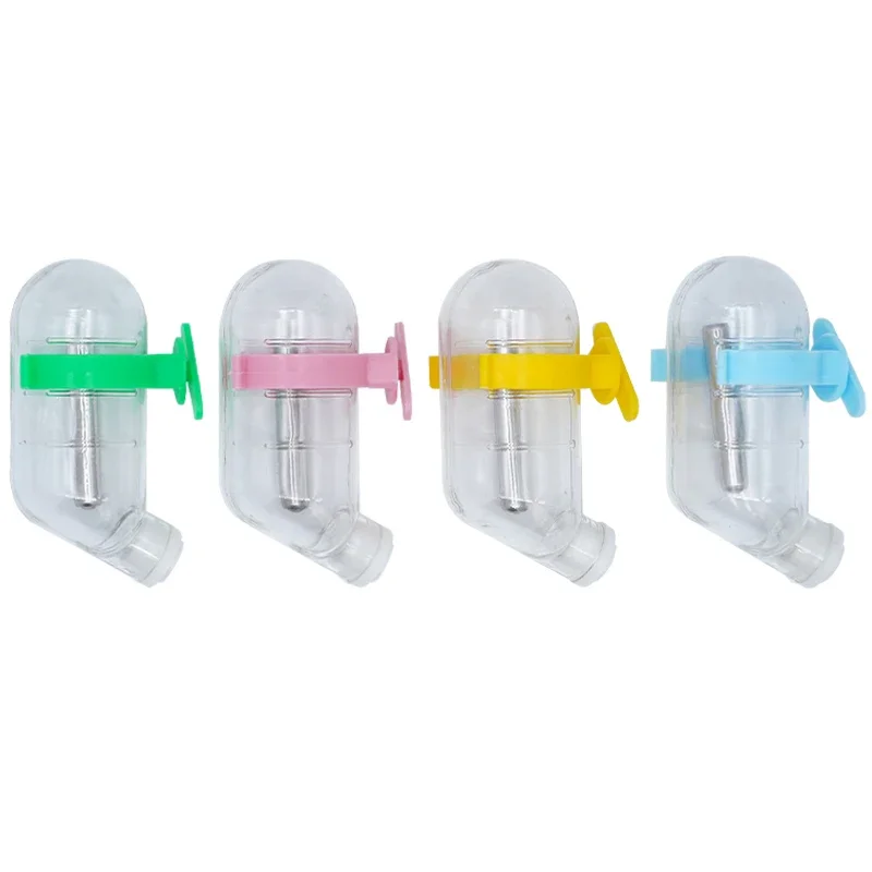 60ml Pet Hamster Nipple Drinker Bottle Automatic Water Drinking Bowl for Dogs Rabbit Hamster Pet Water Dispenser New
