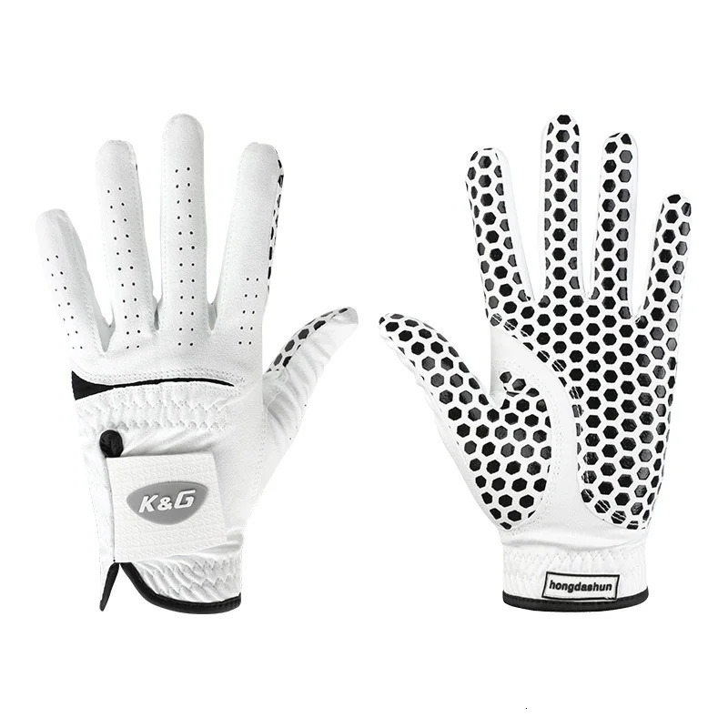Packaging 1 person golf glove mens left hand soft breathable pure sheepskin anti slip particle 2223242526 241009