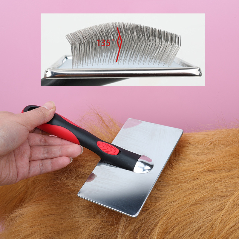Pet Dog Hair Removal Needle Comb Fur Trimming Cleaning Brush Grooming Tool Massage Tool Large Dog Cat Pet Supplies Accessories