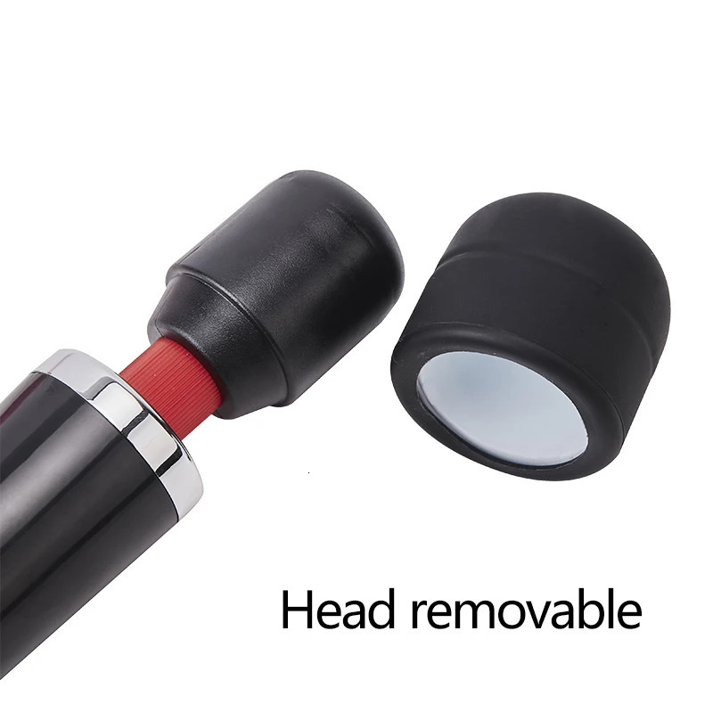 BLACKWOLF 10 speed wand massage stick large AV vibrator sexy click sex toy European female plug 241009