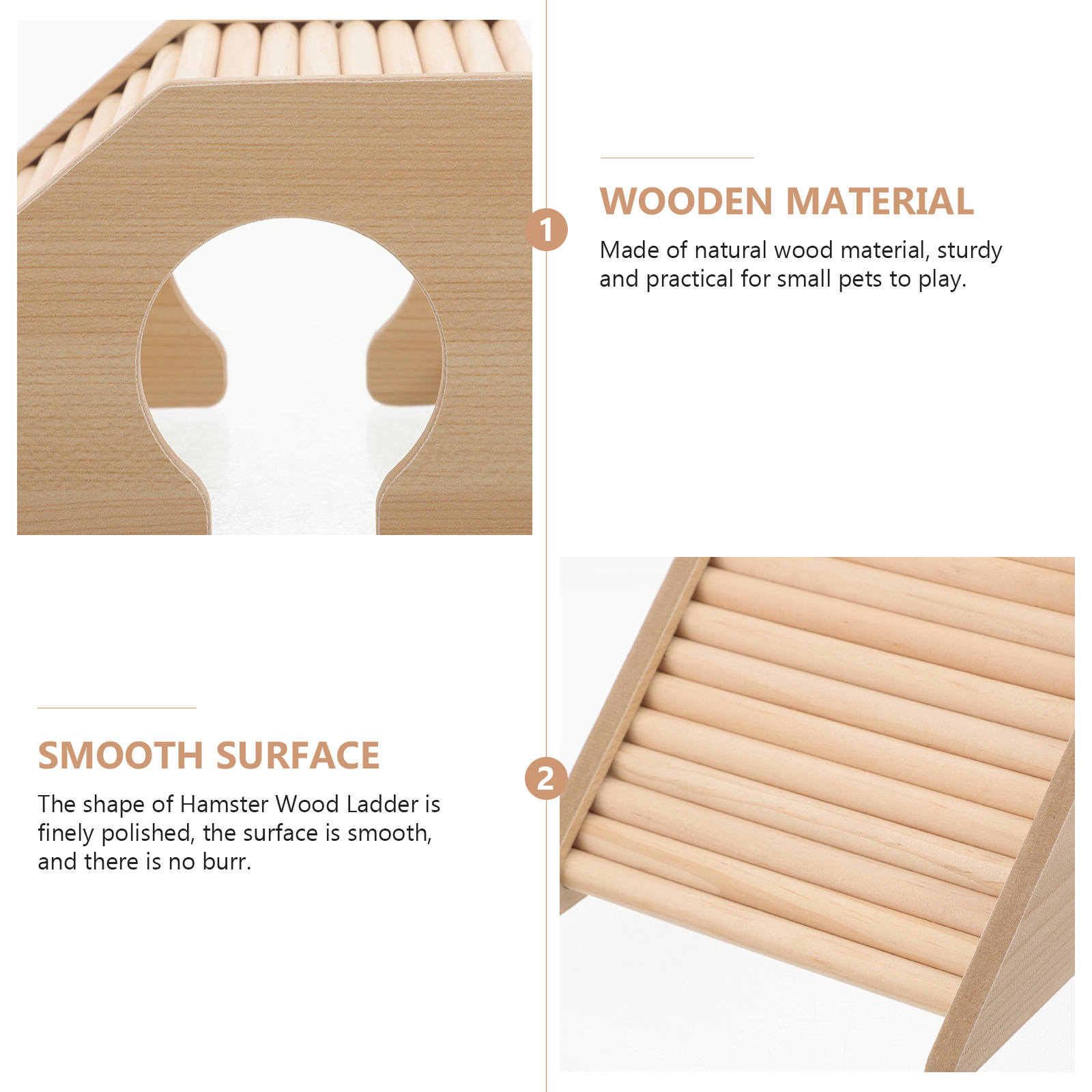 Hamster House with Ladder Climbing Ladder For Hamster Gerbils Mice Or Similar-sized Pets