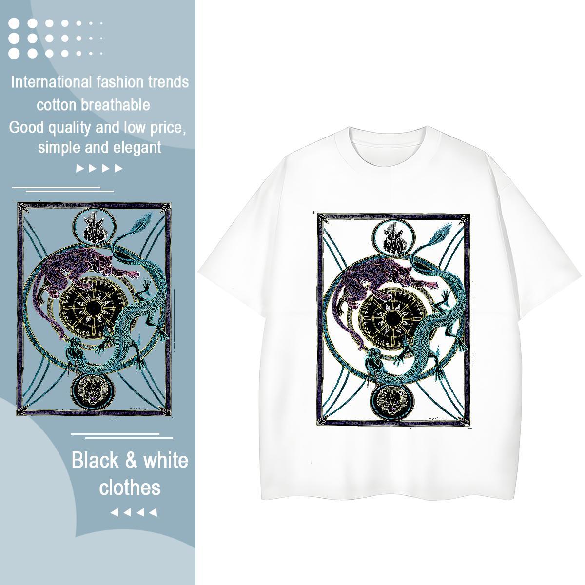 Factory Direct Woman T Shirts 100% Cotton 230g Crew Neck Breathable Casual Daily Wear religion Womens Tshirts Popular Plus Size Custom Clothes