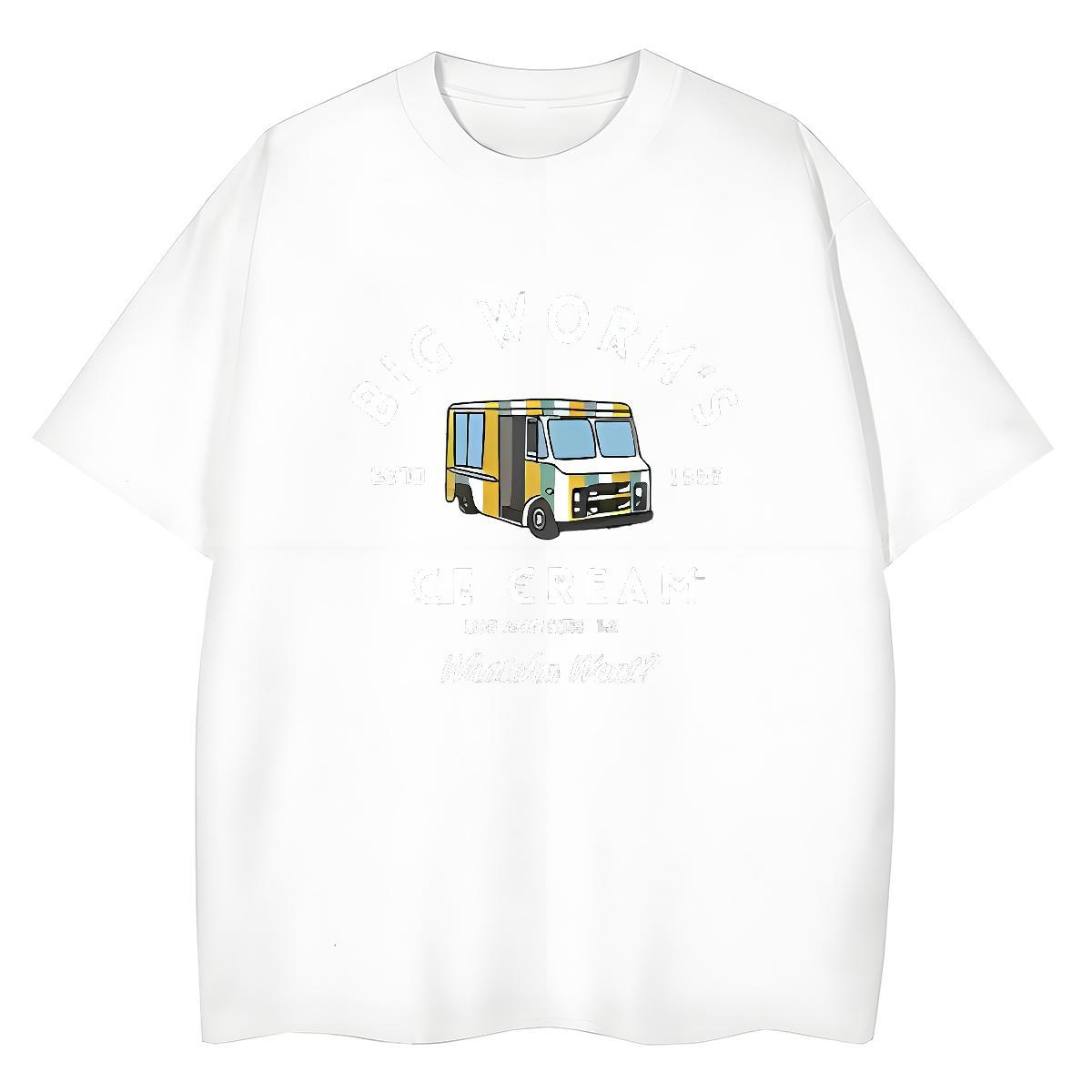 New Arrival Womens T Shirts 230g Cotton O Neck Short Sleeves Daily Wear car Woman Tshirt Loose fit Plus Size Custom Tshirts