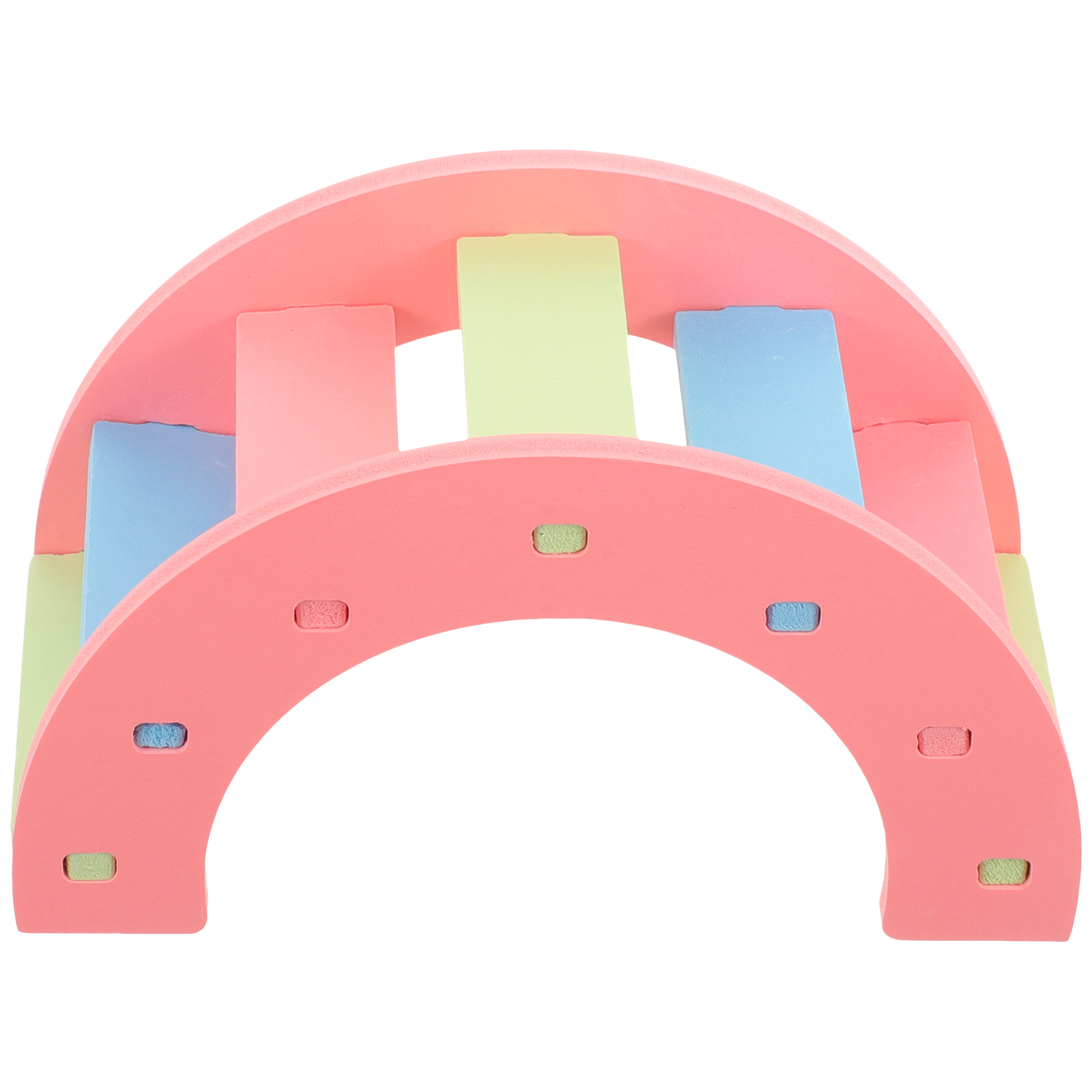 Hamster Toy Arch Bridge Climbing Pet Chinchilla Toys Parrot Platform Rat Ladder Chevron Board Guinea Pig