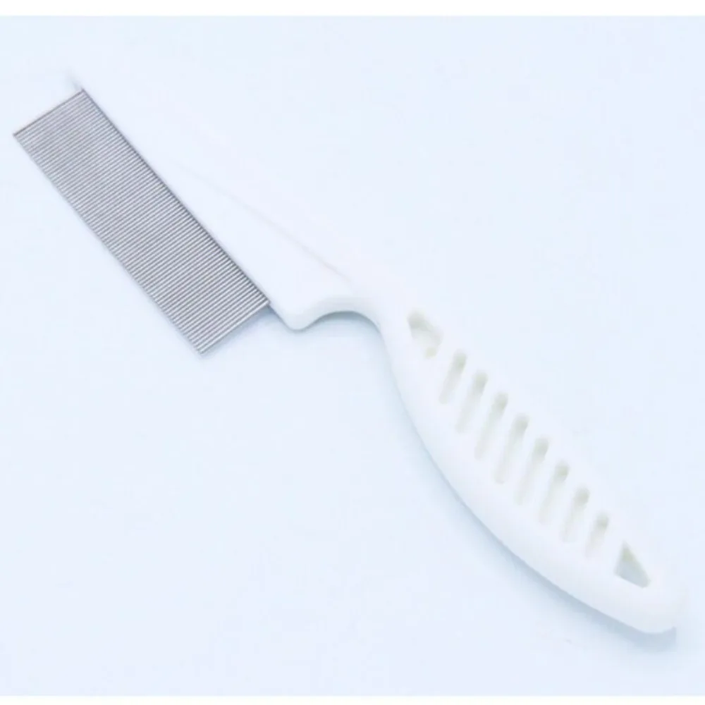 1PC Cat Dog Flea Mouth Hair Comb Teeth Row Comb Eye Clean Face To Float Hair Needle Comb Pet Supplies Pet Hair Remover