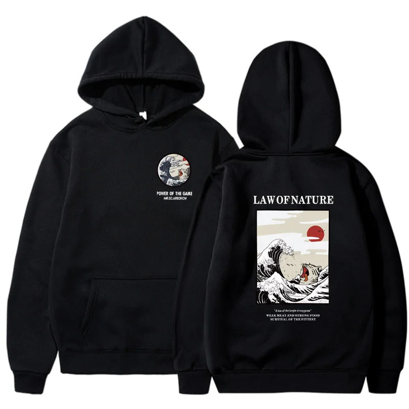 Letter Number Pattern Hoodie Men Fashion Hip Hop Pullover Hoody ONeck Street Sweatshirt Pocket Fleece 241010