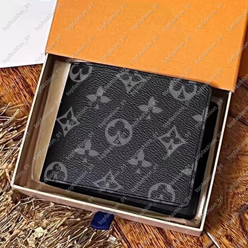 high quality Folding Designers bag Wallets Holders Designers Luxury Genuine Leather Wallets Fashion Designer Wallets Retro For Men Classic Card Holders Coin Purse