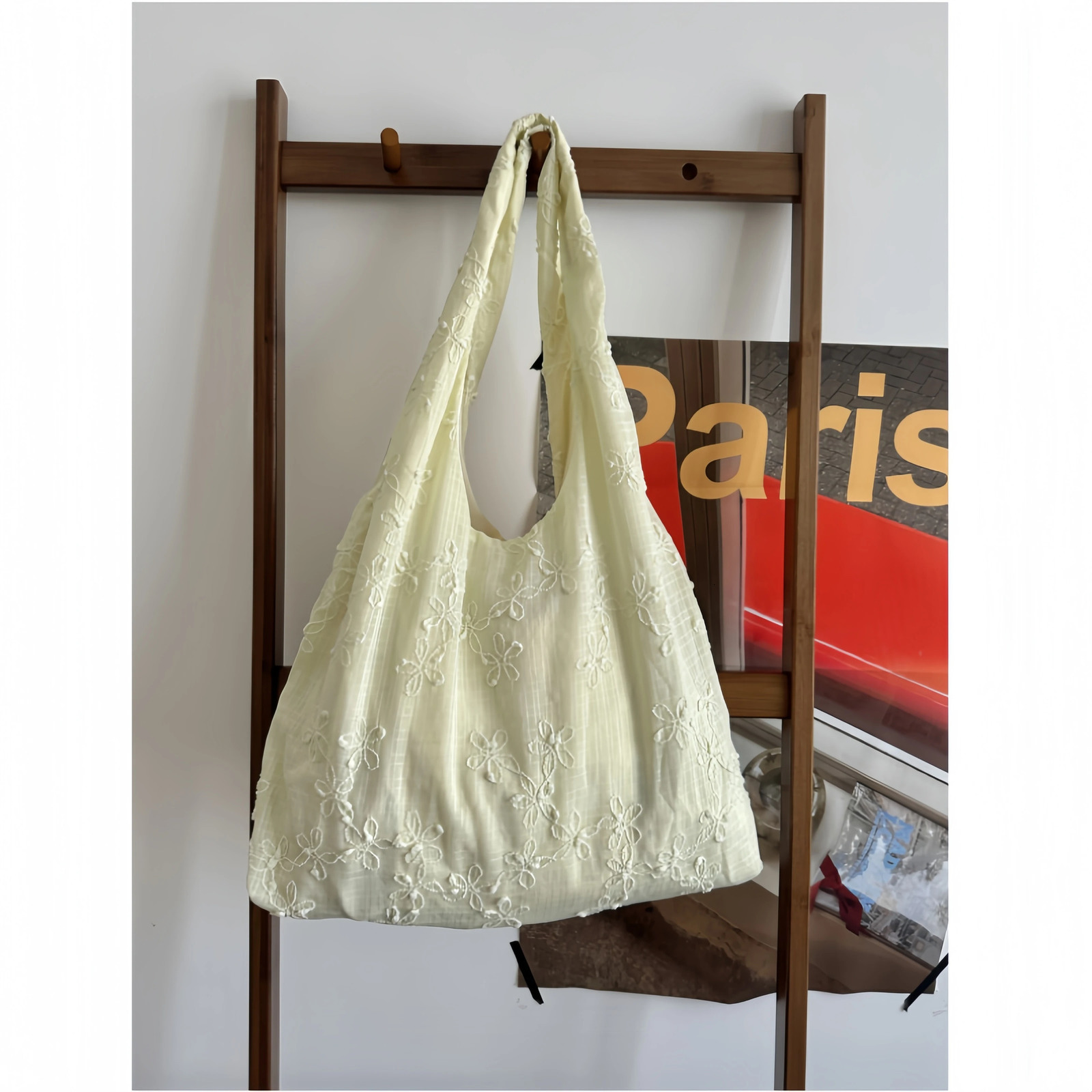 Miyagawa Womens Large Capacity Handbag Casual Edition Korean Retro Single Shoulder Canvas Bag 241008