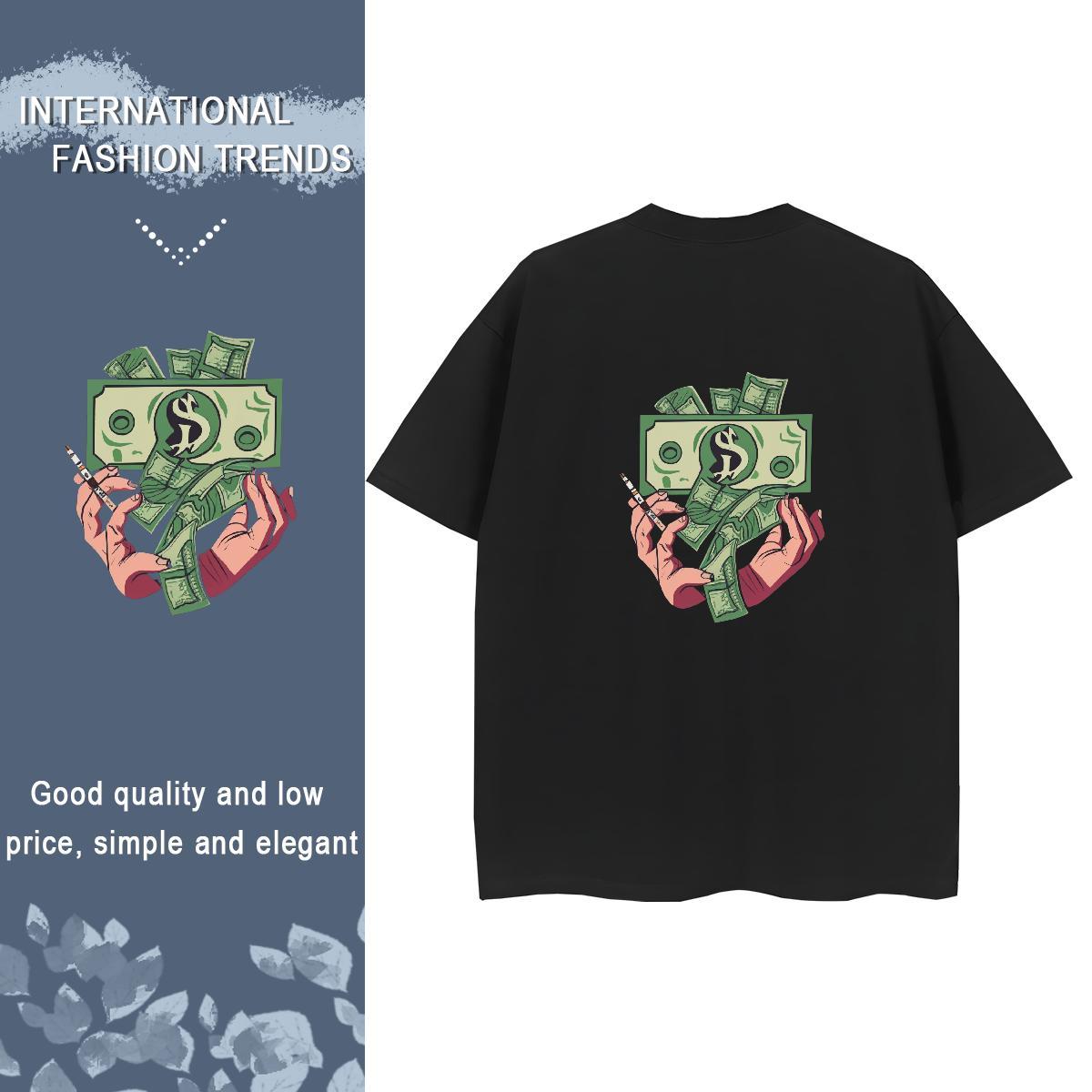 Fashion Casual Woman T Shirts 230g 100% Cotton Breathable Street Wear skull Woman Tshirt Popular Customized Print Tees Shirts