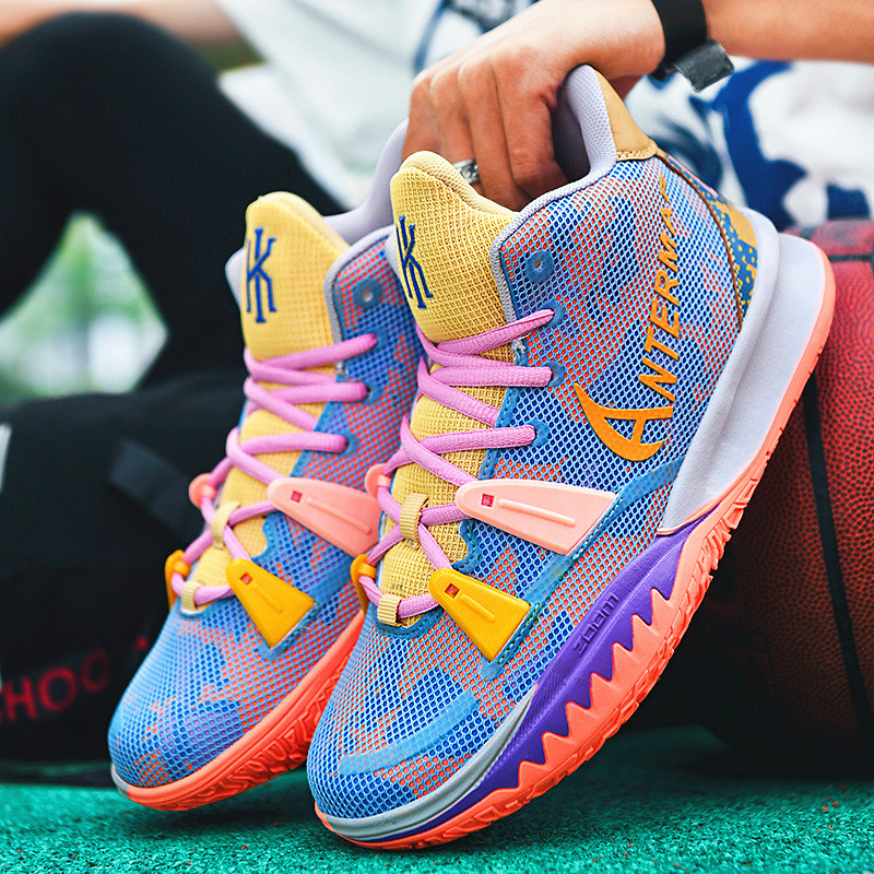 2024 fashion non-slip young men's training shoes comfortable and breathable versatile sports low-top basketball shoes