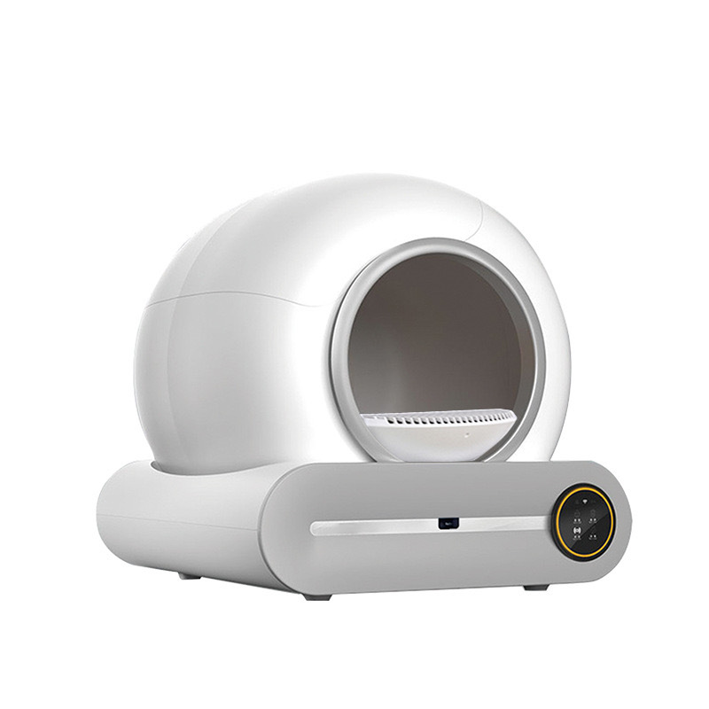 Pet Intelligent Cat Litter Pan Automatic Cleaning Large Deodorizing Fully Enclosed Cat Toilet Self-Cleaning Litter Pan