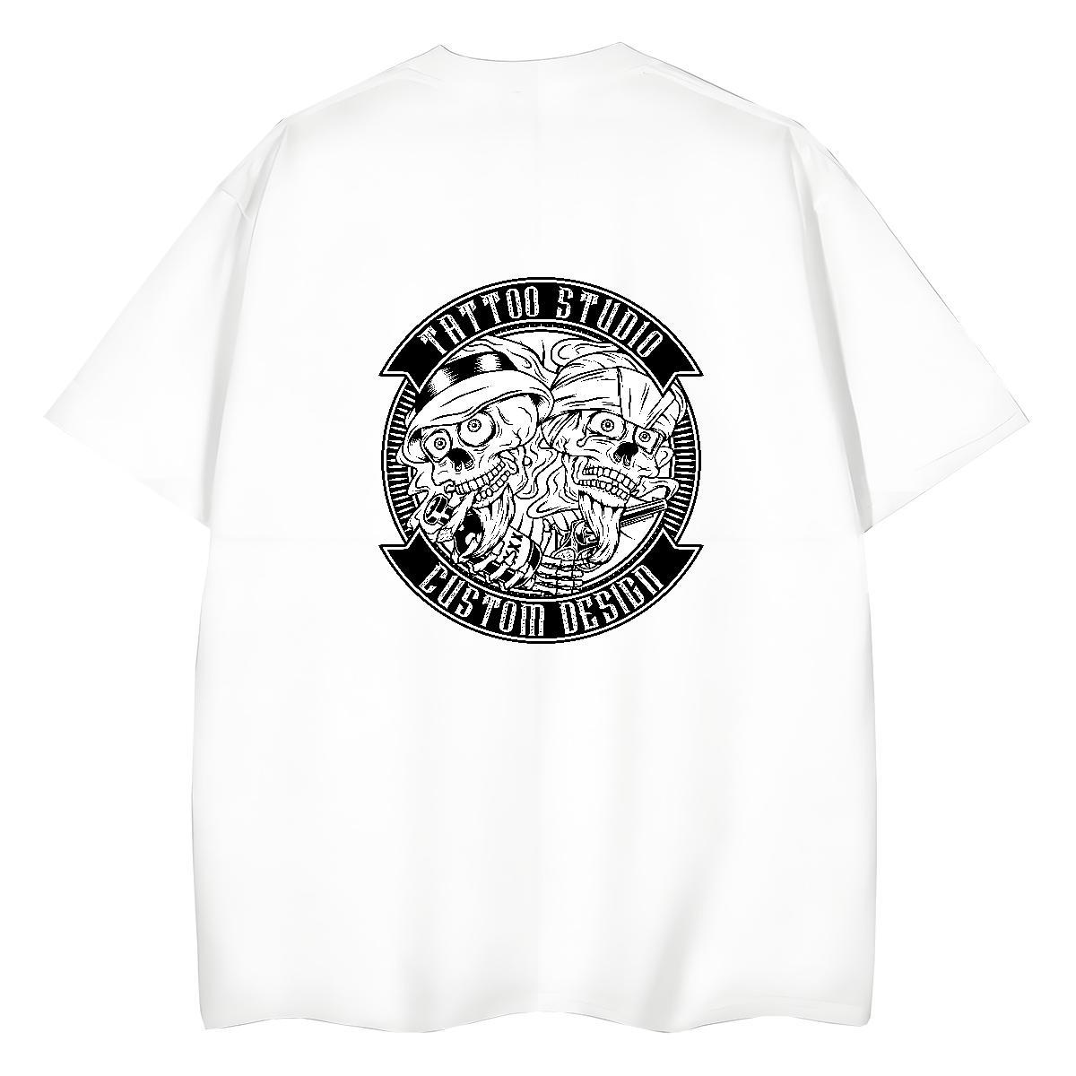 2024 T-Shirts for Women 230g 100% Cotton Breathable Crew Neck Home Outdoor logo Women Tshirts Comfortable Cartoon Anime Tops Shirt