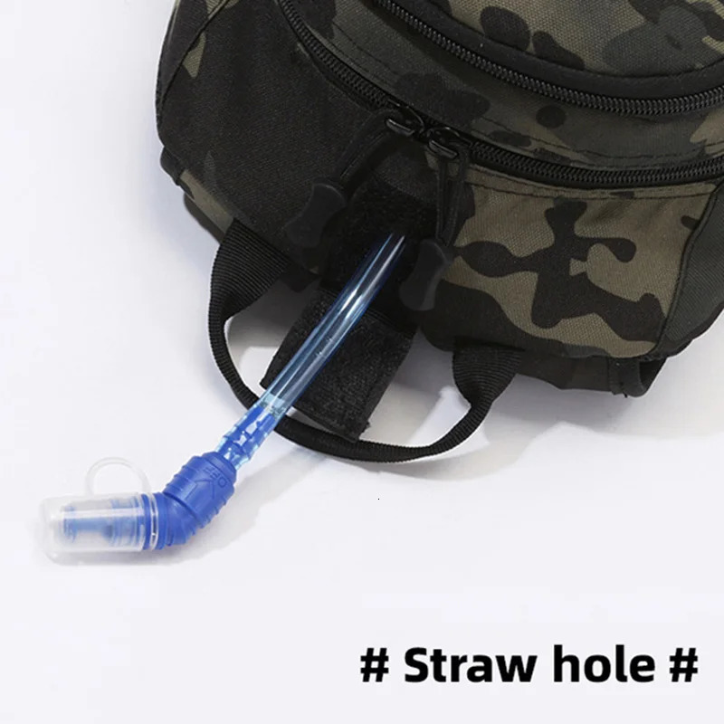 20L Tactical Backpack Camping Bag Hiking Rucksack Camouflage Men Travel Mountaineering Outdoor Sports Shoulder USB School Bag 241008