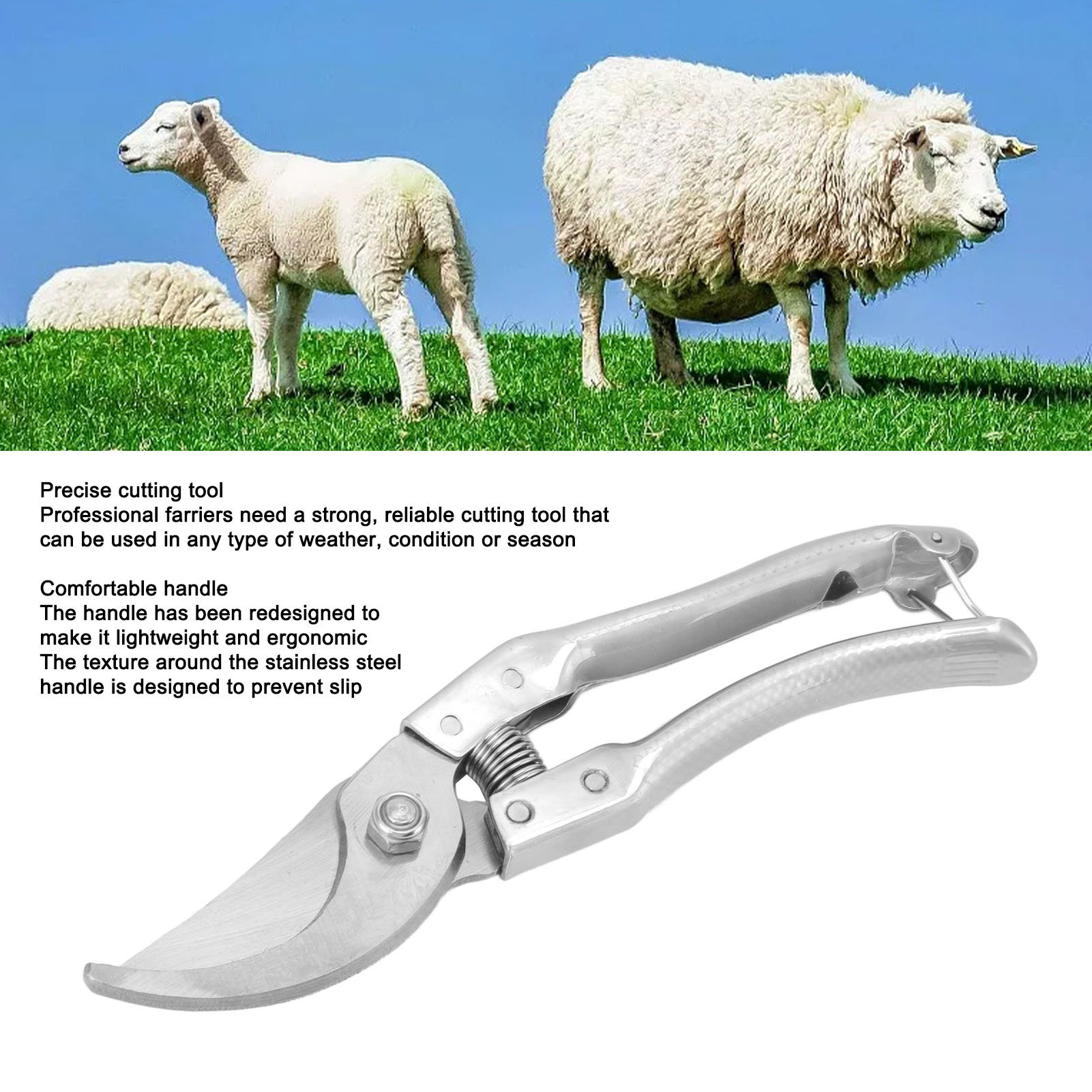 Goat Hoof Trimmers Pig Trotter Shears Pliers Animal Toe Nails Trimming Repairing Tool Hoof Trimmming Tool Sheep Hoof Scissors