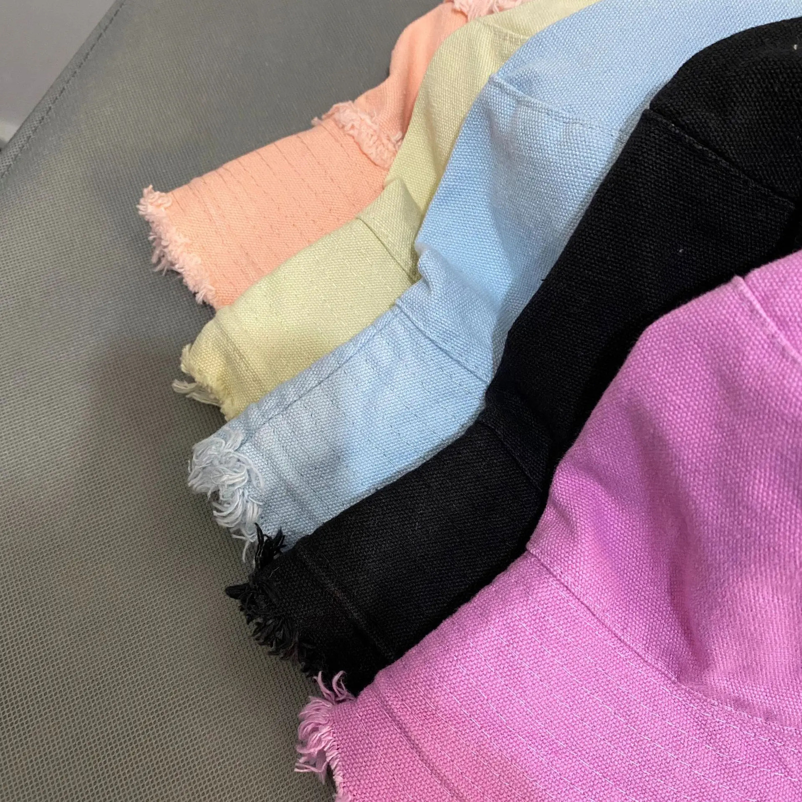 Womens Fashion Cotton Hat Summer and Autumn Sunshine Fishermans Beach Edition Outdoor 241009