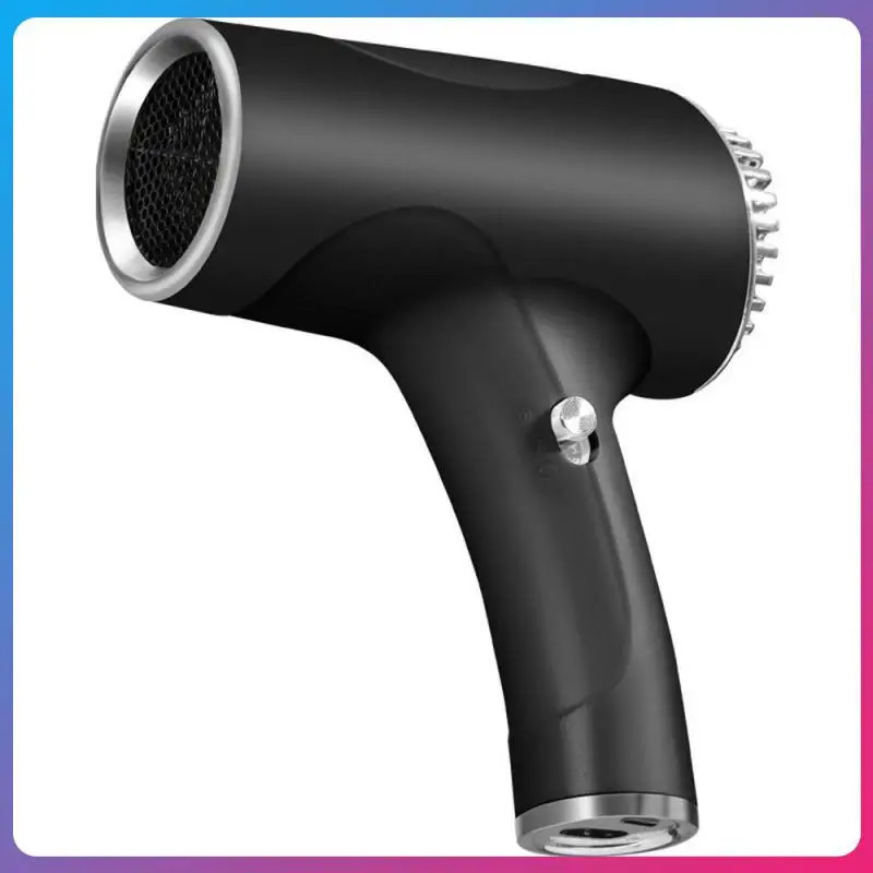 Wireless Portable Hair Dryer High Power Household Travel Speed Negative Ion Charging Dual Purpose Hair Dryer 241009