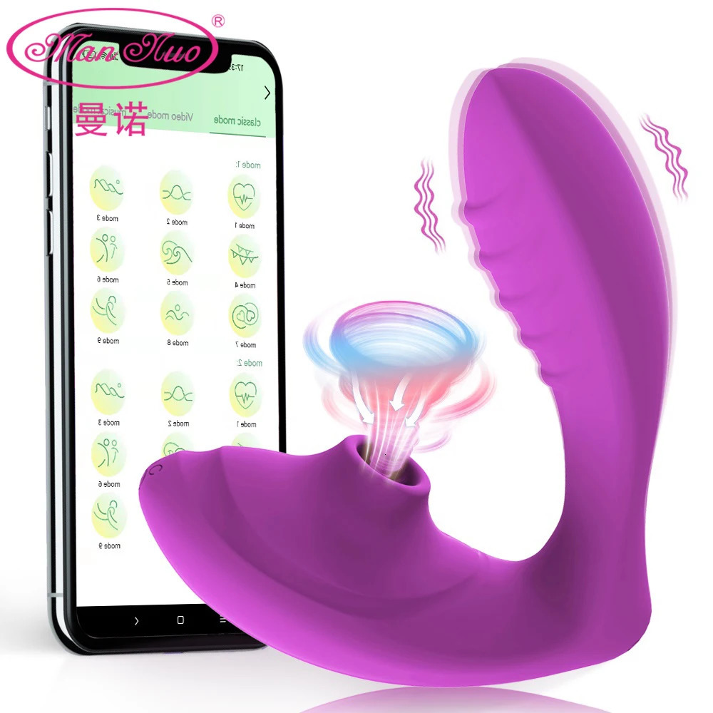 Application Bluetooth remote suction vibrator Wear Pants penis Nipple clitoral stimulation massager female fun toy 241009