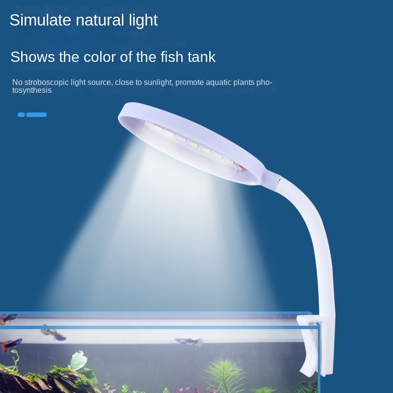 110-240v Super Slim LED Aquarium Light Lighting plants Grow Light Aquatic Plant Lighting Waterproof Clip-on Lamp For Fish Tank