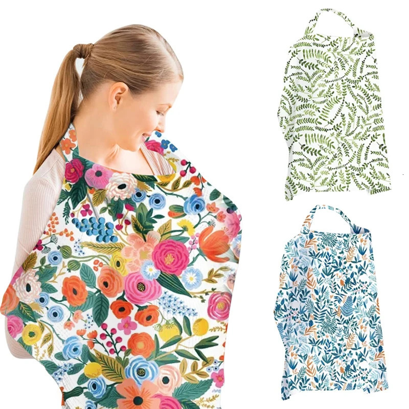 Breathable Breastfeeding Cover Baby Feeding Nursing Covers Adjustable Nursing Apron Outdoor Privacy Cover Mother Nursing Cloth 241008