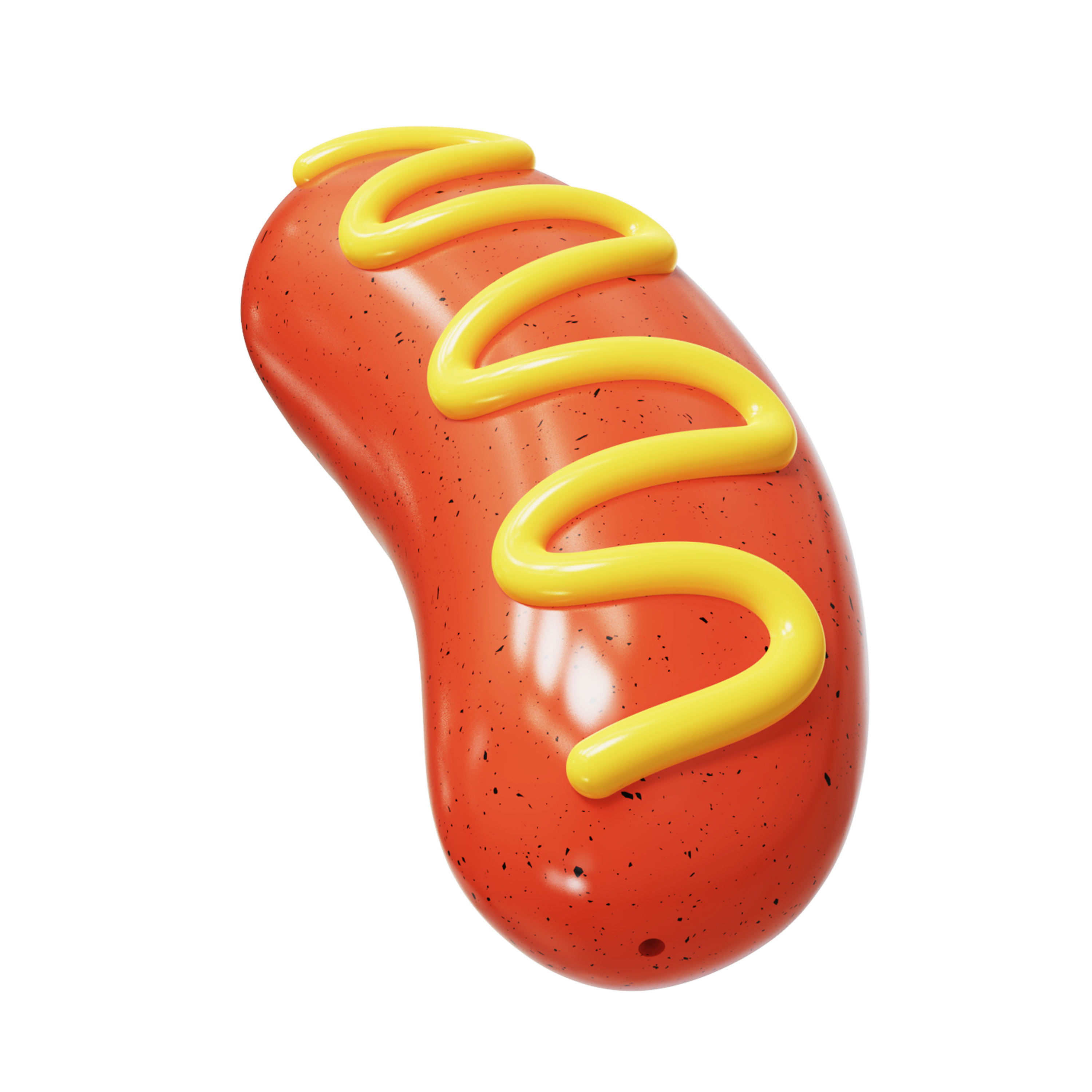 Hot Dog Squeaky Dog Toy sturdy and durable chewing teeth-cleaning sounding cheese grilled sausage interactive dog toys
