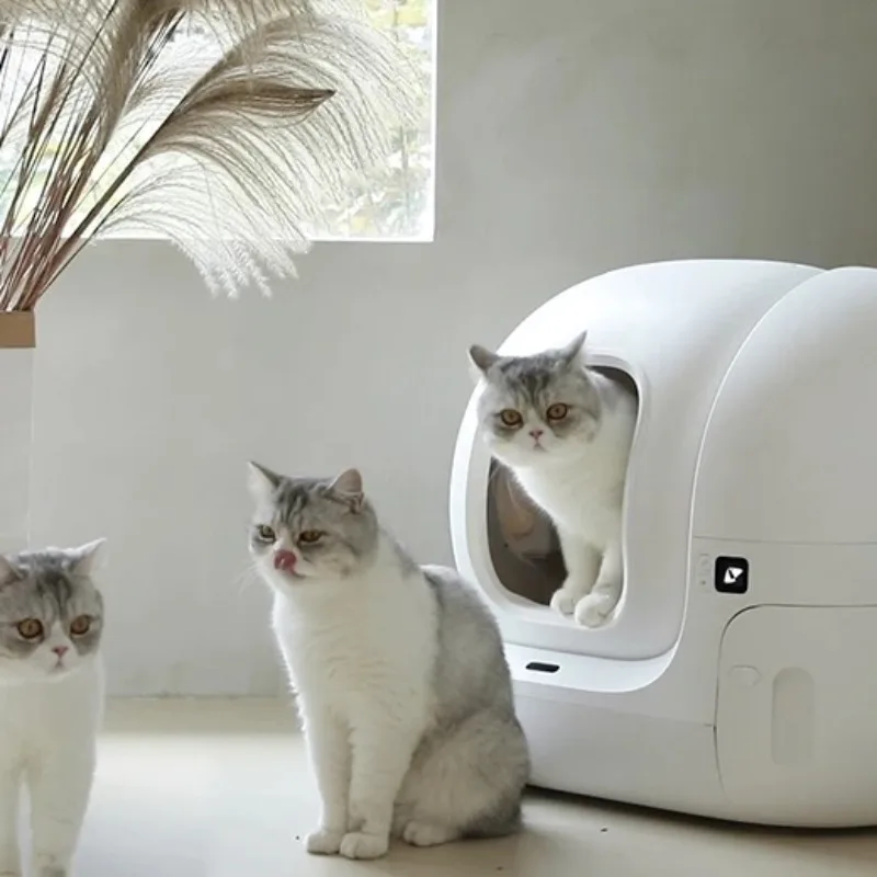 PETKIT PURA MAX Automatic Smart Cat Toilet Completely Closed Cat Litter Box Sandbox Self Cleaning APP Control Pet Products