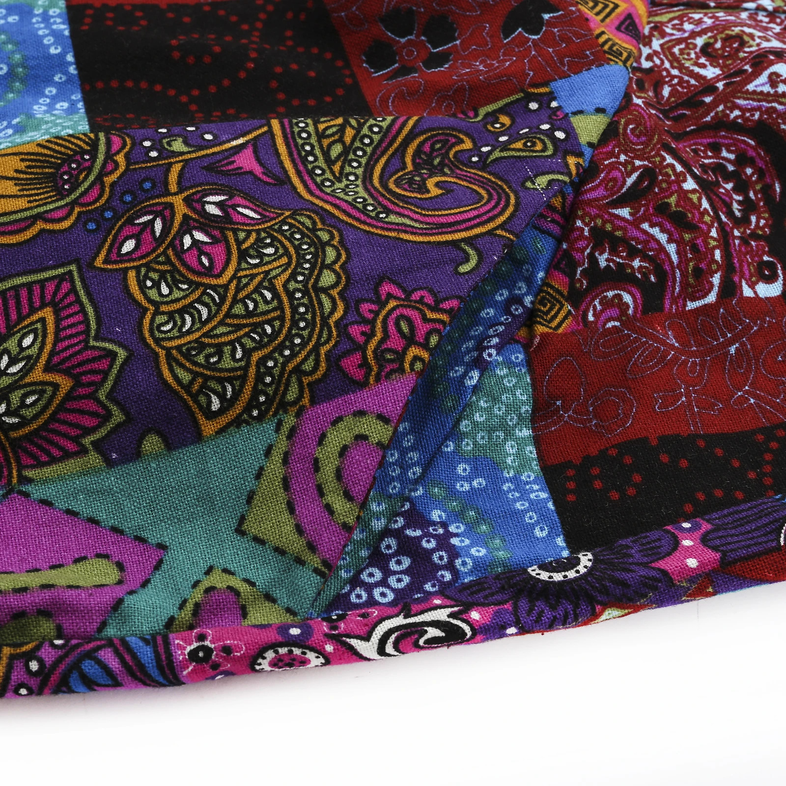 Captivating Women Summer Overalls Multicolor Ethnic Style Square Neck Sleeveless Casual Jumpsuit with Pockets for Girls 240930