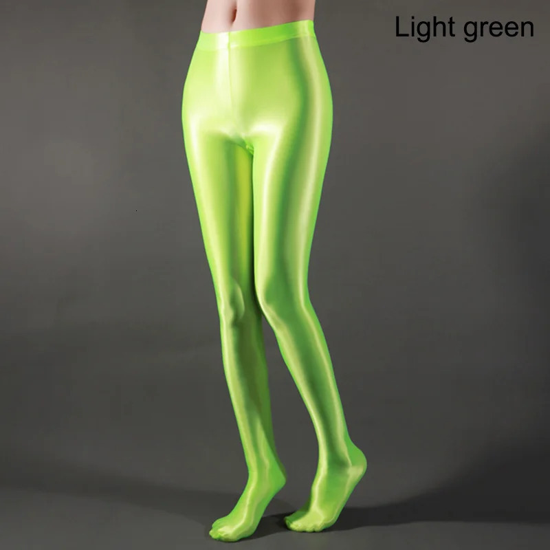Sexy Legging Summer Candy Color Woman Pants Stage Performance Leggings Shiny Slim Fashion Streetwear Women Clothing 241007
