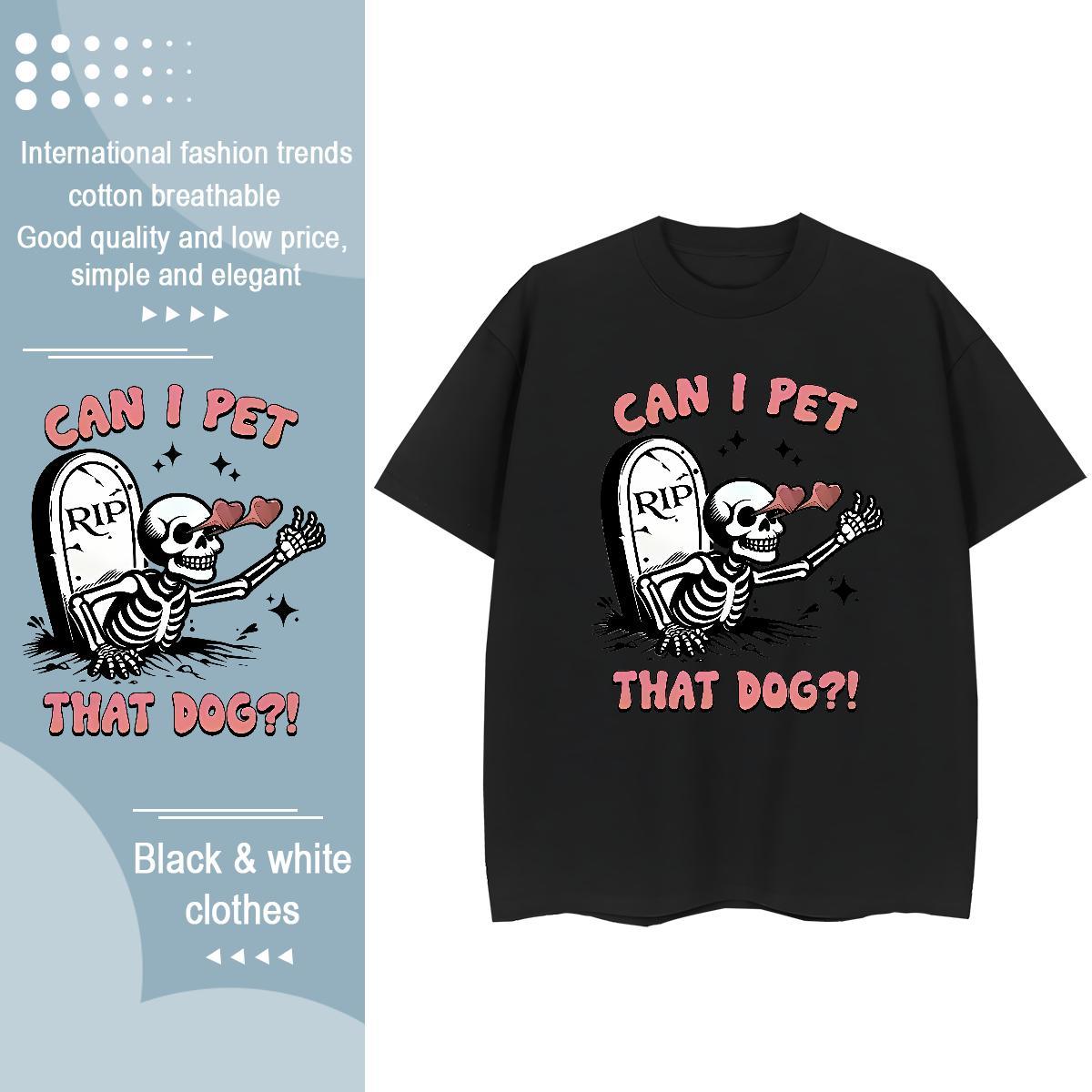 New Women T Shirts 100% Cotton 230g O Neck Short Sleeves Hip Hop Street skull Women Tshirts High quality Oversized L-4XL Wear