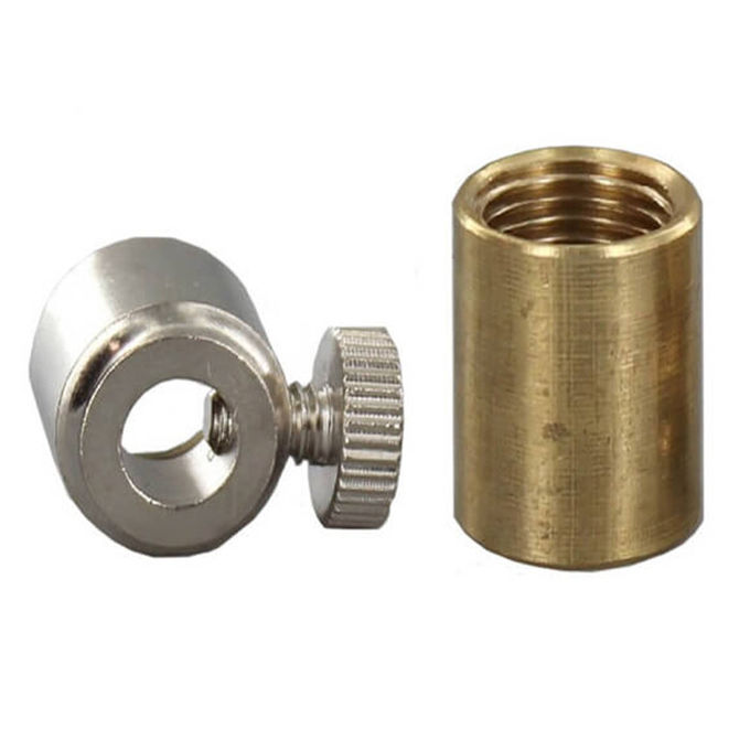 Stainless Steel and Aluminum CNC-Processed Machine Hardware Pieces