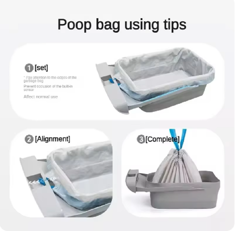 Neakasa M1 Intelligent Cat Litter Basin Garbage Bag Environmental Protection Pet Garbage Bag Cat Litter Box Cleaning Supplies