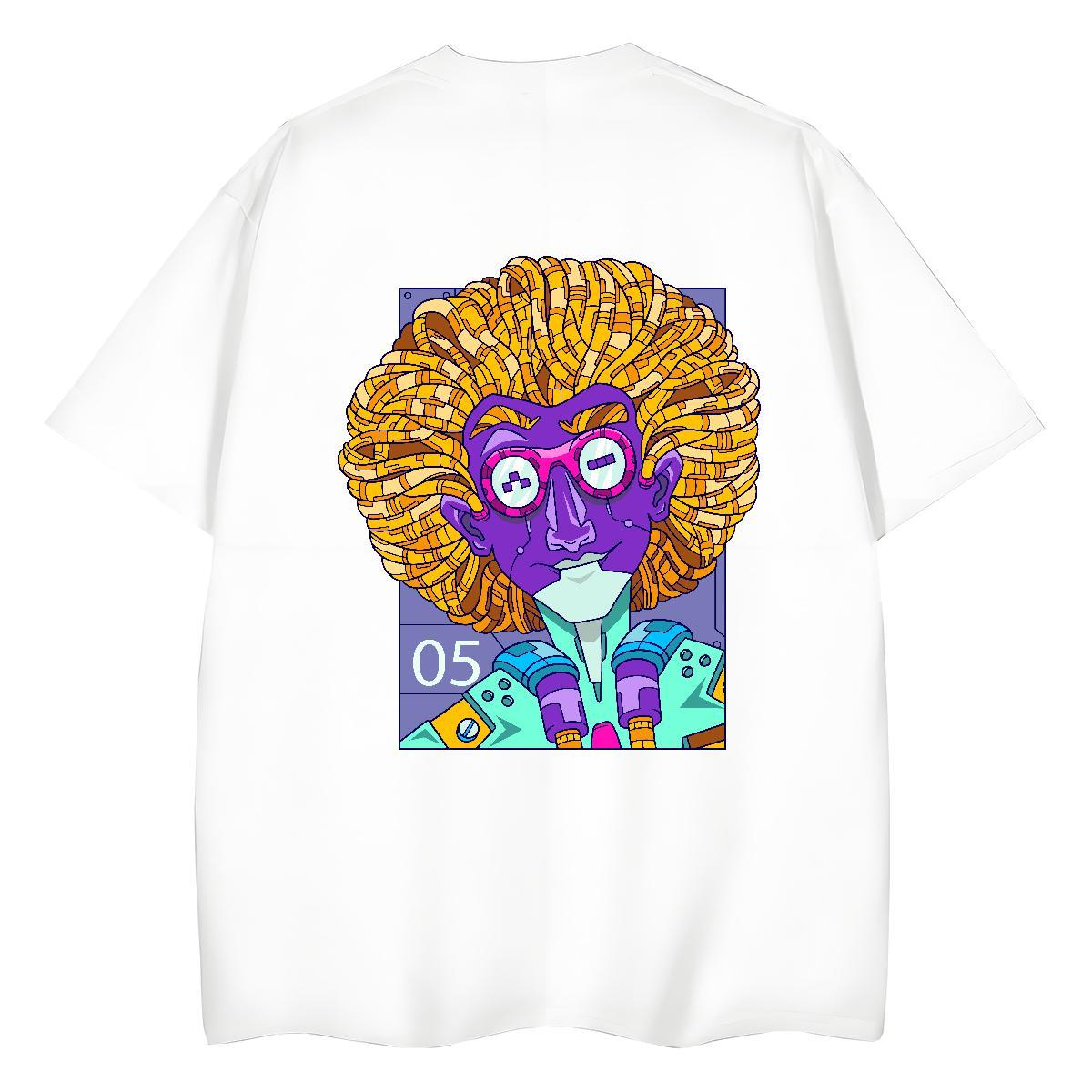 New Arrival Women T Shirts 230g Pure Cotton Round Neck Short Sleeve Casual portrait Woman Tshirt Lady Custom Printed Tops Tees